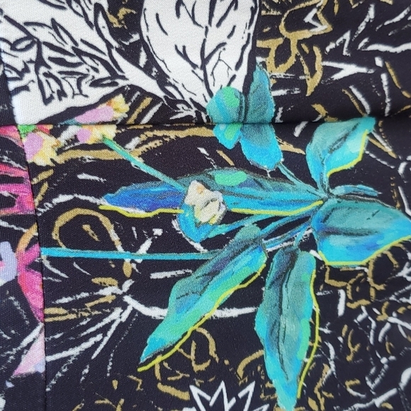 Peter Pilotto Floral Printed Kia Frill Dress Size 6 US - Picture 7 of 9